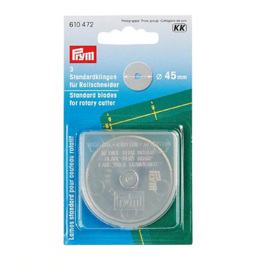 Prym Rotary Cutter Blade 45mm - 3 pack