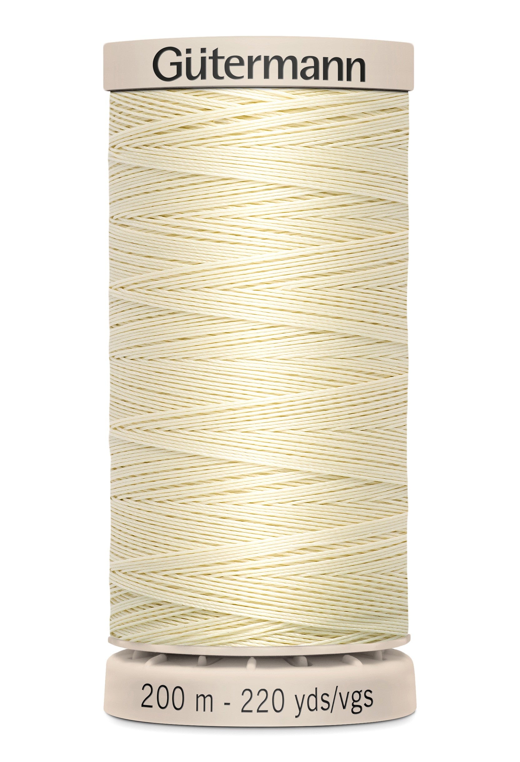 Gutermann Hand Quilting Cotton Thread 200m/219yds Light Pearl