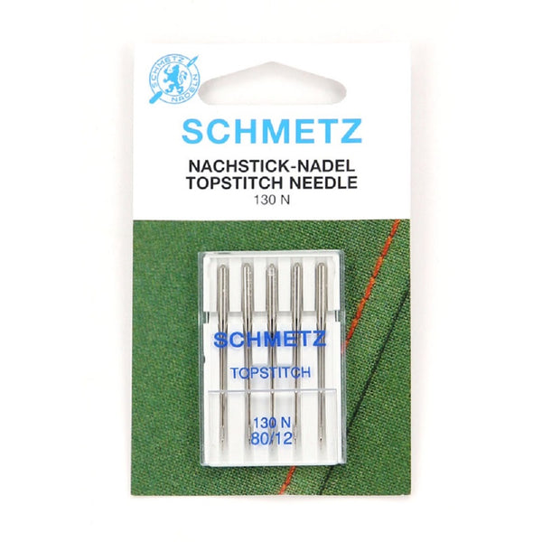 Schmetz Sewing Machine Top Stitch Needles 80/12