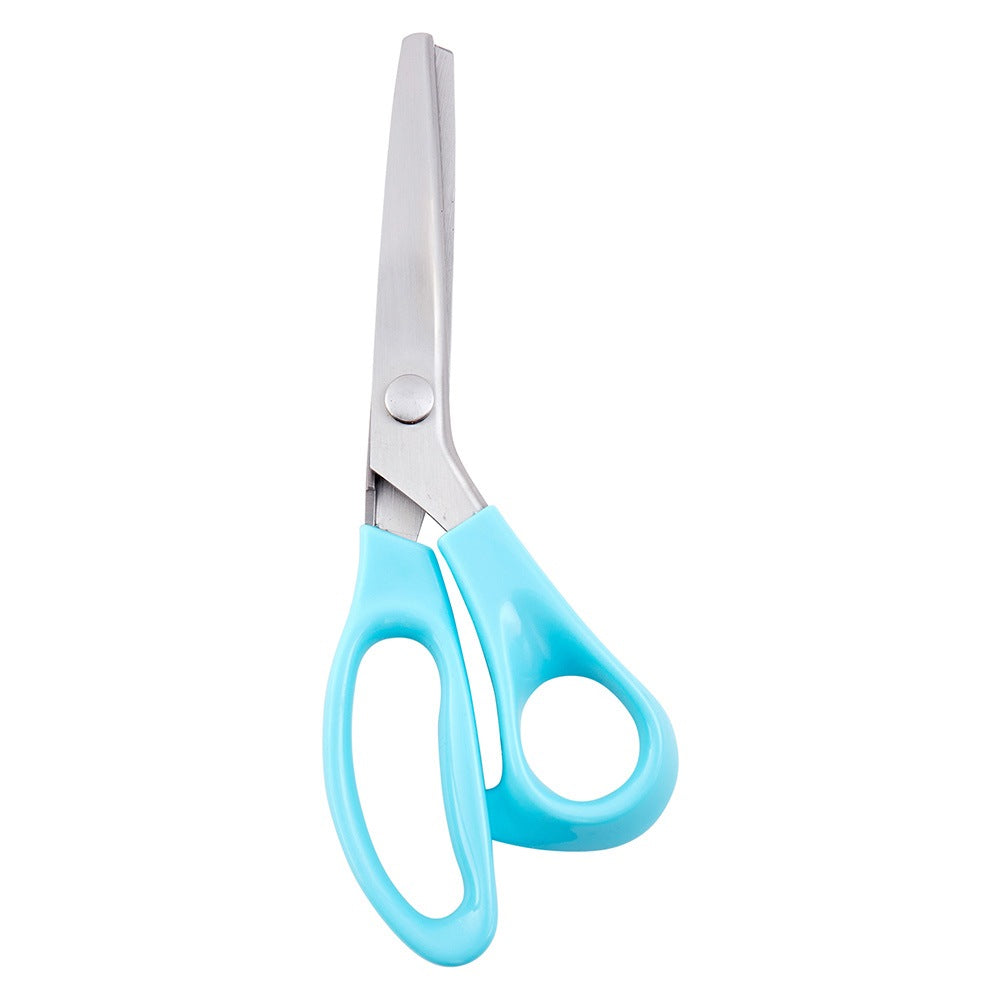 Klasse Pinking Shears Blue Handle BK3908