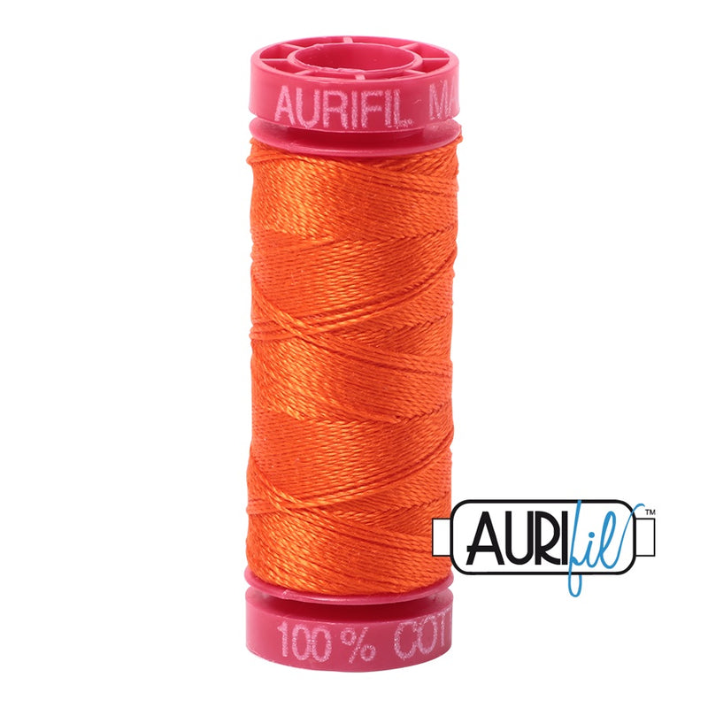 Aurifil Cotton Mako 1104 Neon Orange
