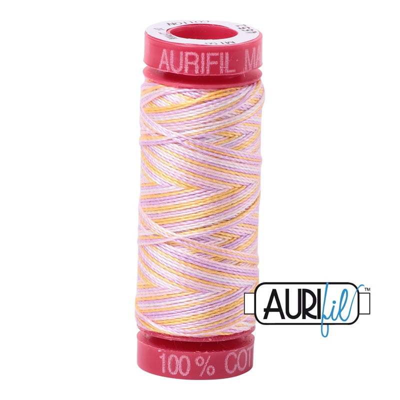 Aurifil Cotton Mako 4651 Bari Variegated Thread Ne 12 50m