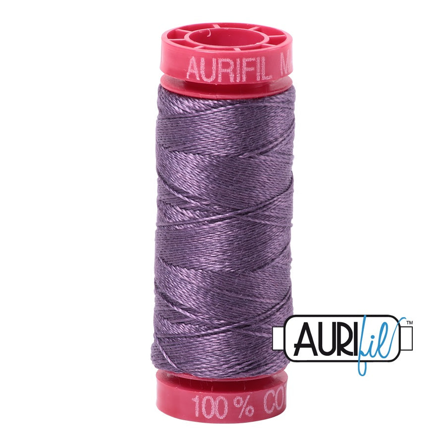 Aurifil Cotton Mako 6735 Plumtastic