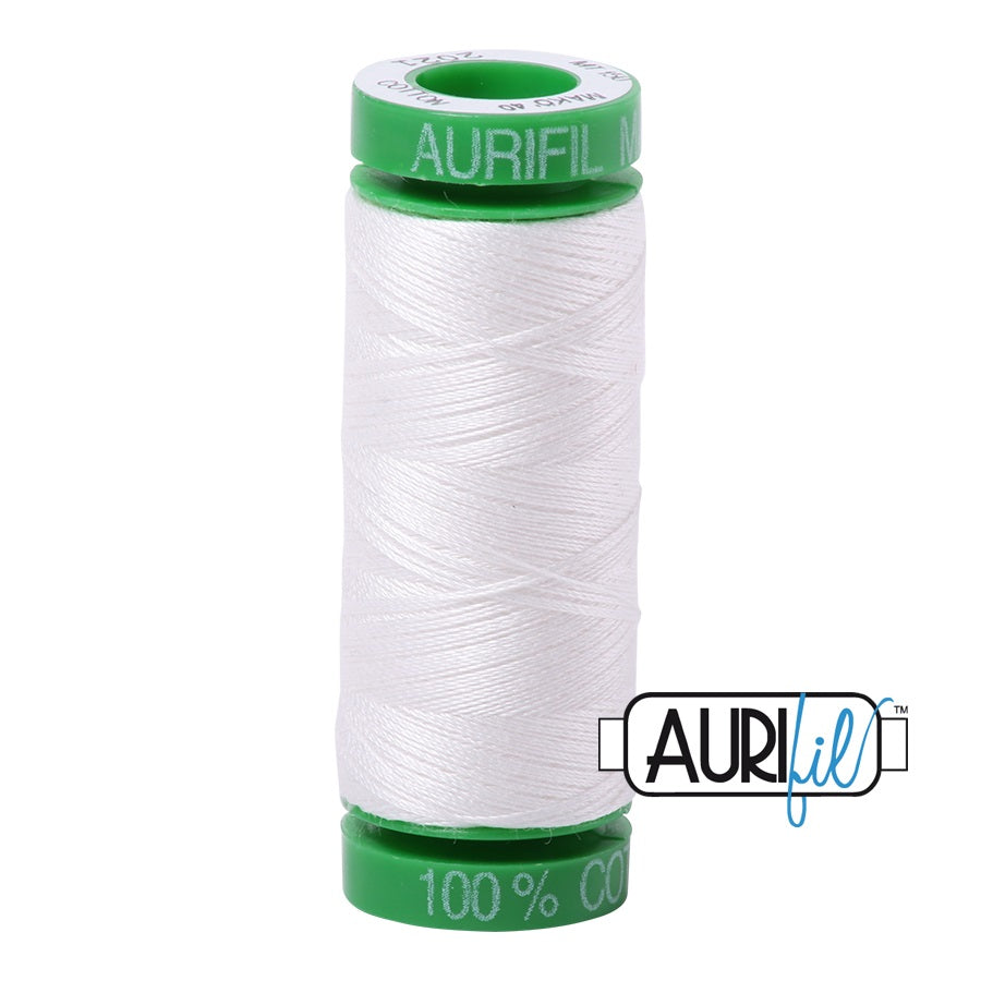 Aurifil Cotton Mako 2021 Natural White