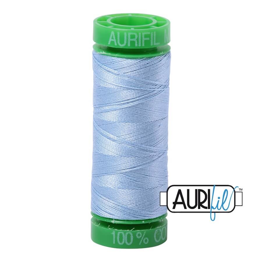 Aurifil Cotton Mako 2715 Robins Egg Blue