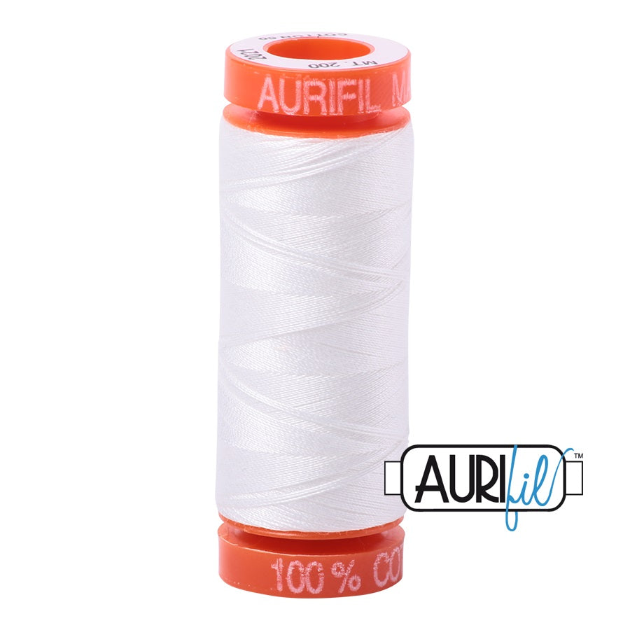 Aurifil Cotton Mako 2021 Natural White