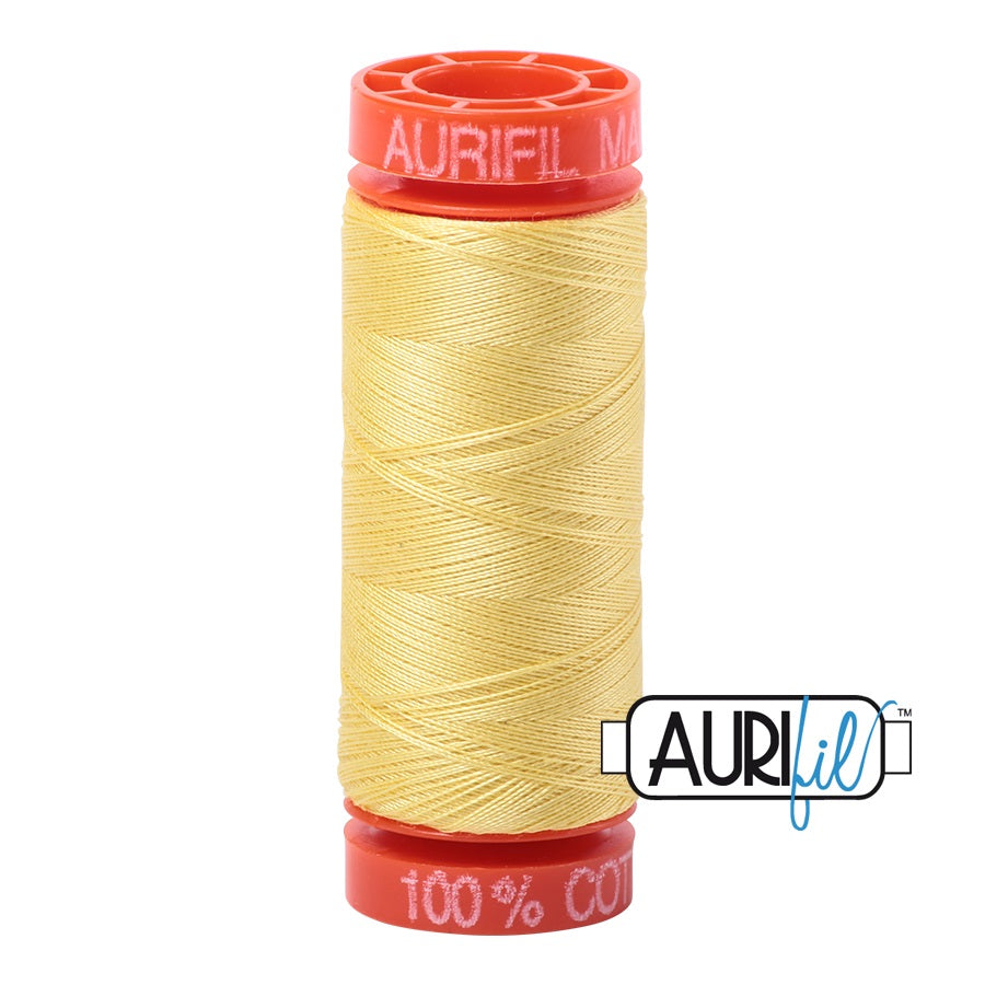 Aurifil Cotton Mako 2115 Lemon Ne 50 200m