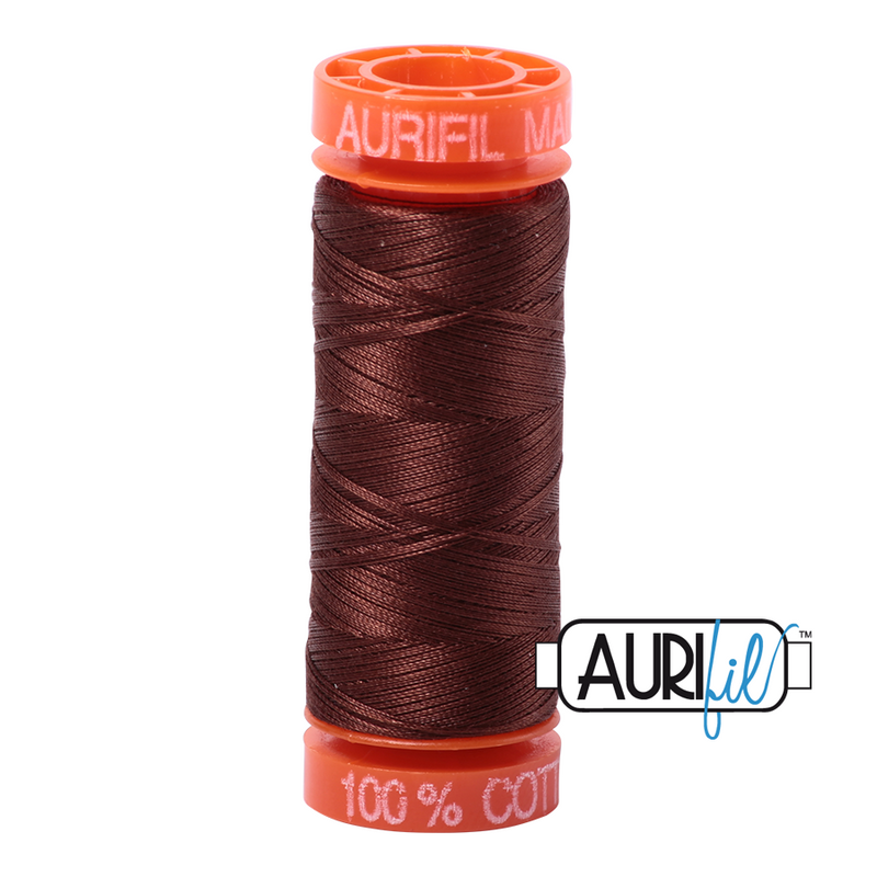 Aurifil Cotton Mako 2360 Chocolate Thread