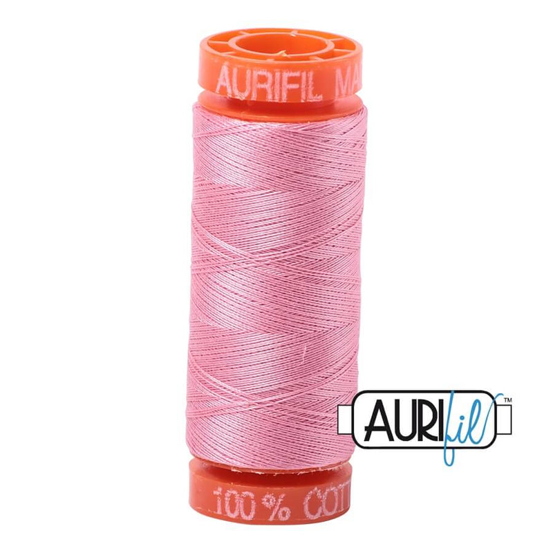 Aurifil Cotton Mako 2425 Bright Pink