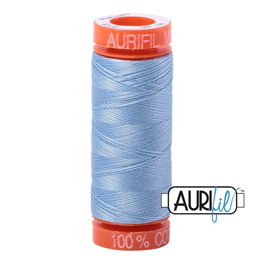 Aurifil Cotton Mako 2715 Robins Egg Blue