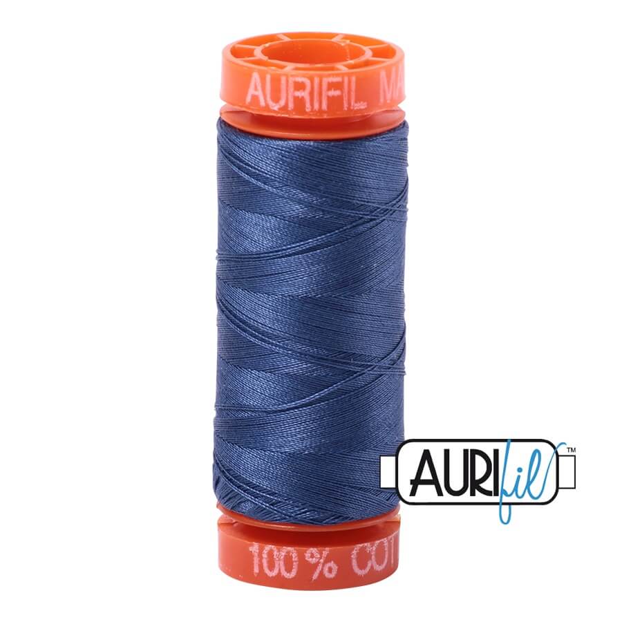 Aurifil Cotton Mako 2775 Steel Blue Thread