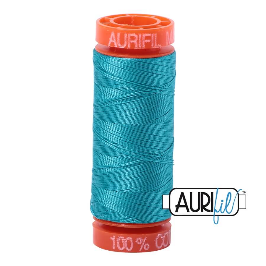 Aurifil Cotton Mako 2810 Turquoise