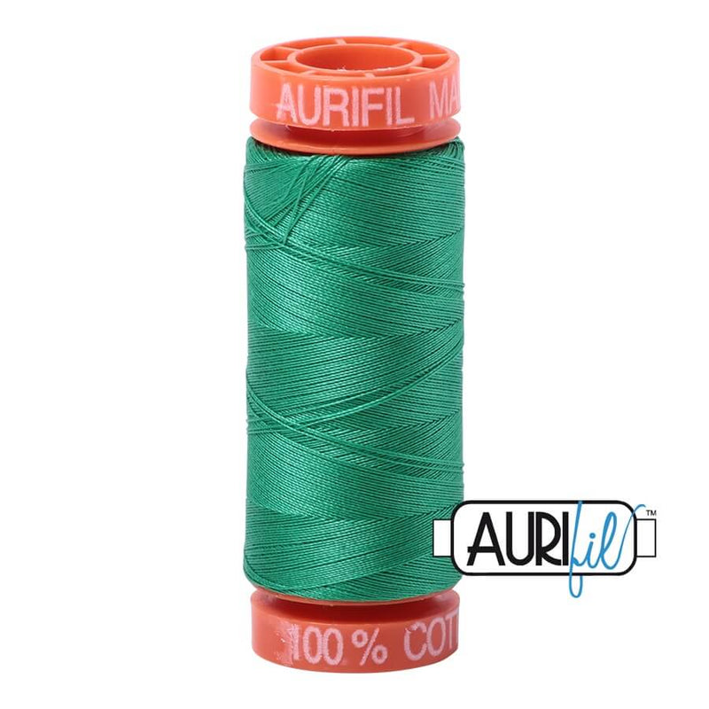 Aurifil Cotton Mako 2865 Emerald Green