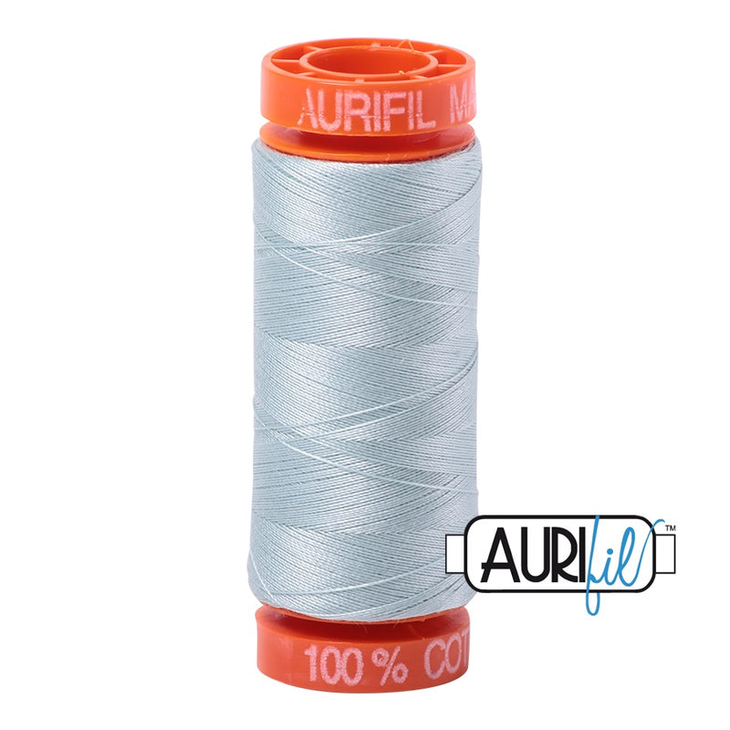 Aurifil Cotton Mako 5007 Light Grey Blue Thread Ne 50 200m