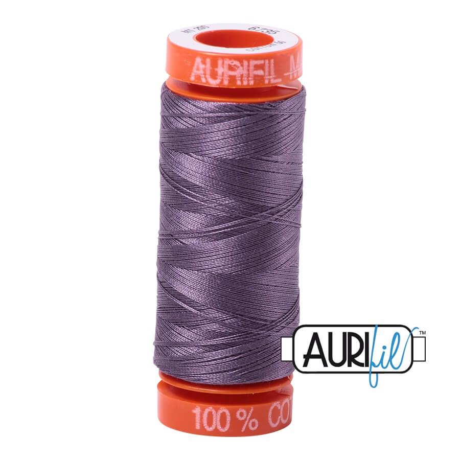 Aurifil Cotton Mako 6735 Plumtastic