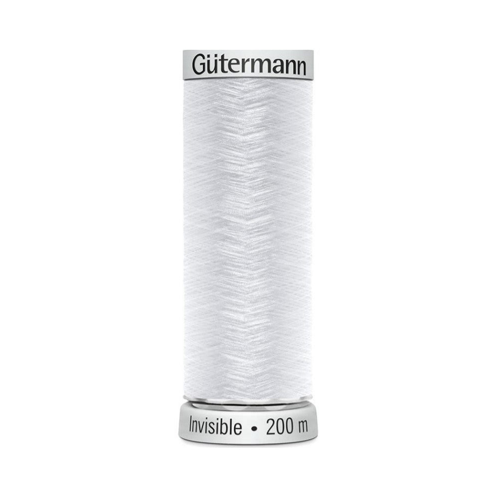 Gutermann Sulky Invisible Polyester Cotton Thread 200m/220yds 1001