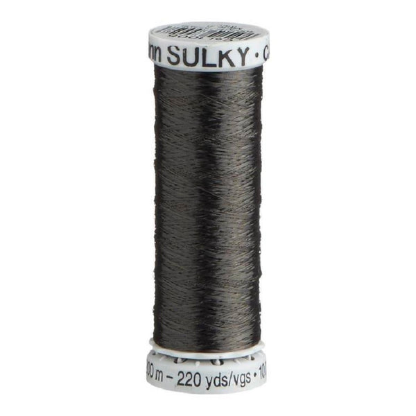 Gutermann Sulky Invisible Polyester Cotton Thread 200m/220yds Black 1005