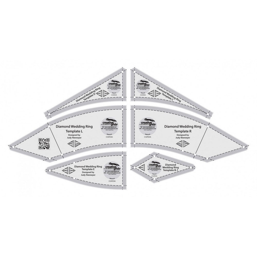 Creative Grids Diamond Wedding Ring Ruler