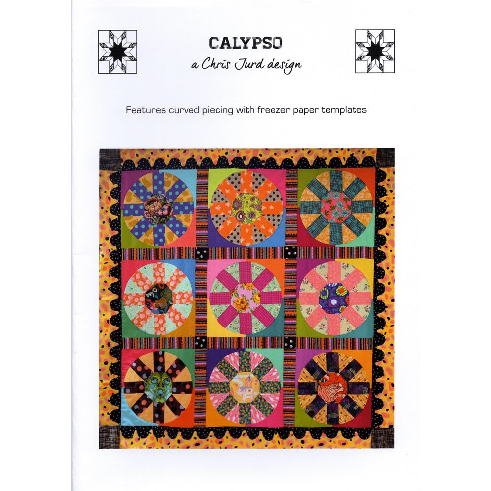 Calypso Pattern Chris Jurd Designs - Calypso Quilt Pattern