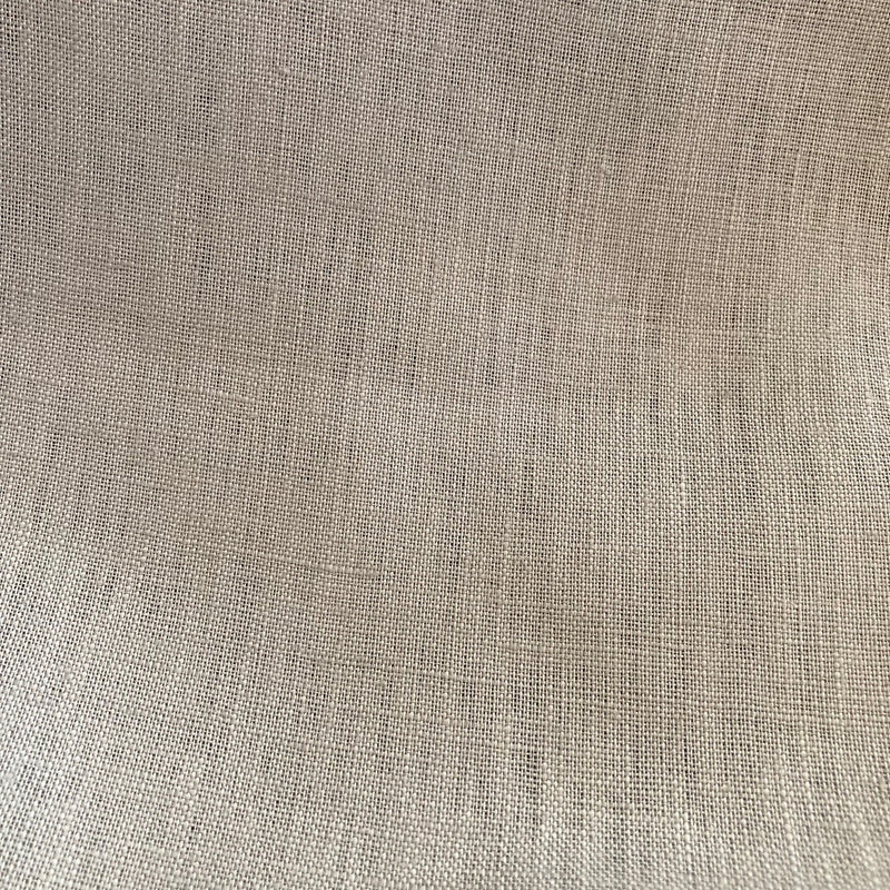 100% Linen Fabric Col 25 Silver Grey 190gm2 135cm wide