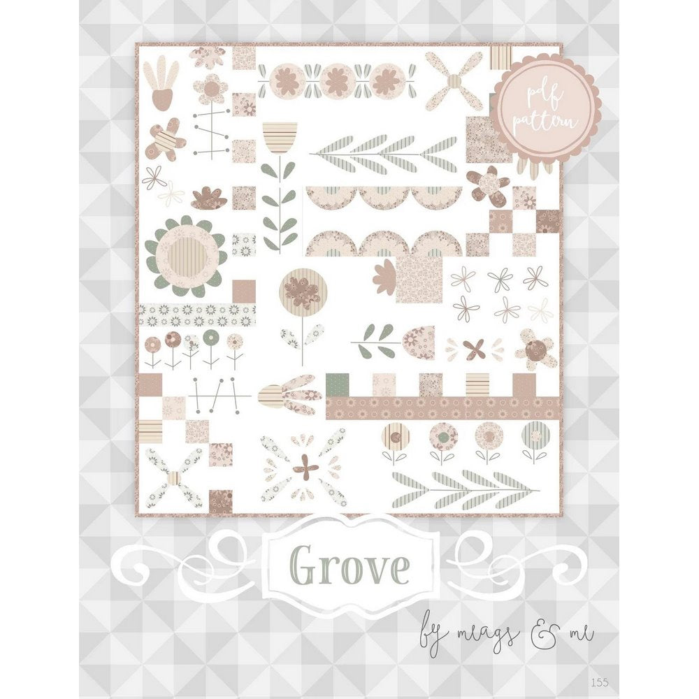 Meags and Me Quilt Pattern - Grove