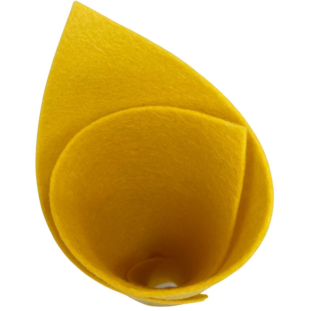 Felt 100% Wool - 01 Yellow 1mm