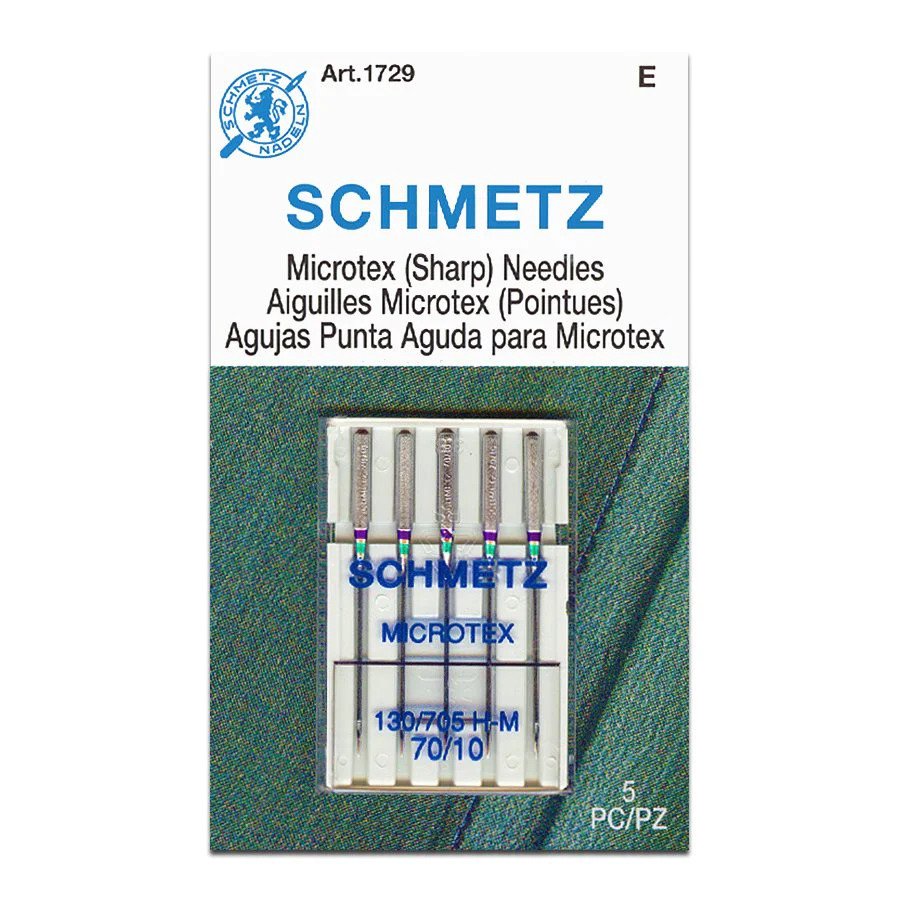 Schmetz Microtex Machine Needles 70/10