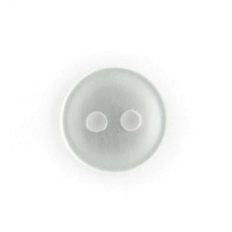 HEMLINE BUTTONS Basic Backer Button 16, White 10 mm