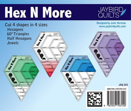Hex and More Ruler Templates