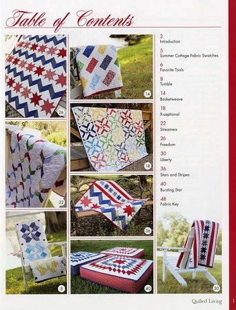 Quilted Living Style Table of Contents