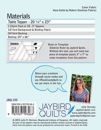 JBQ135 Rock Candy Table Topper
