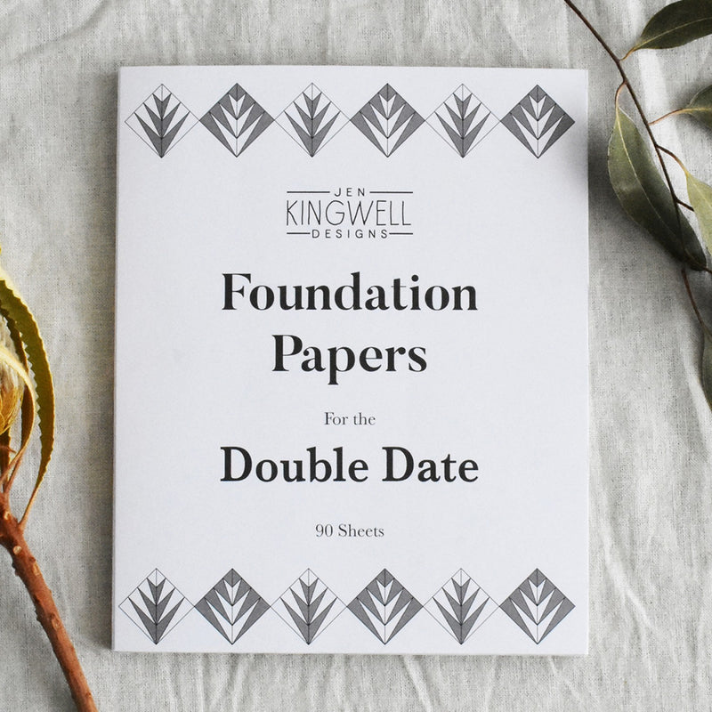 Jen Kingwell: Double Date Quilt Foundation Papers