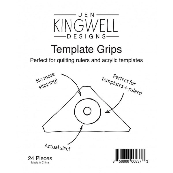 Jen Kingwell Designs: Ruler Template Grips