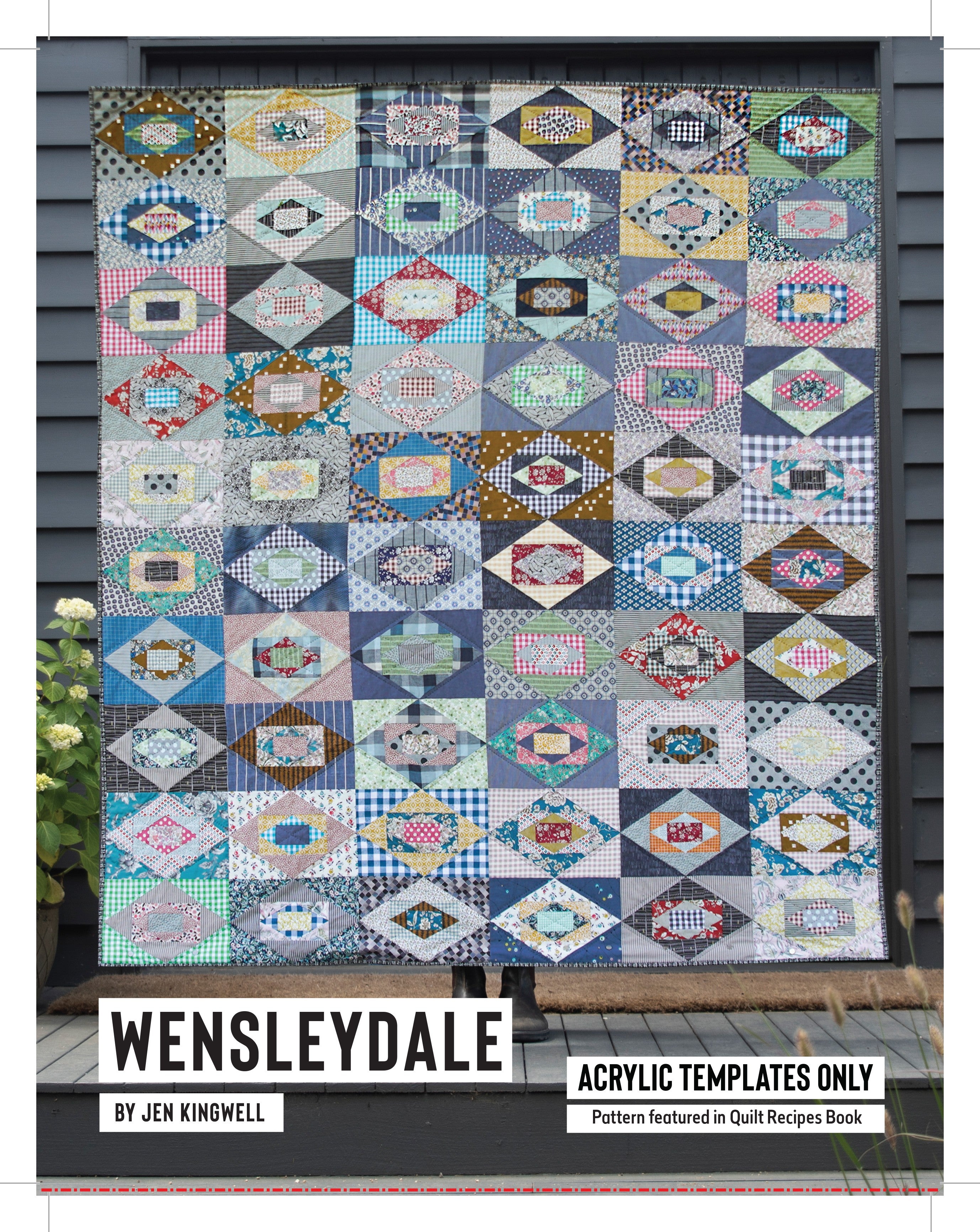 Jen Kingwell Designs: Wensleydale (Acrylic Template Only)