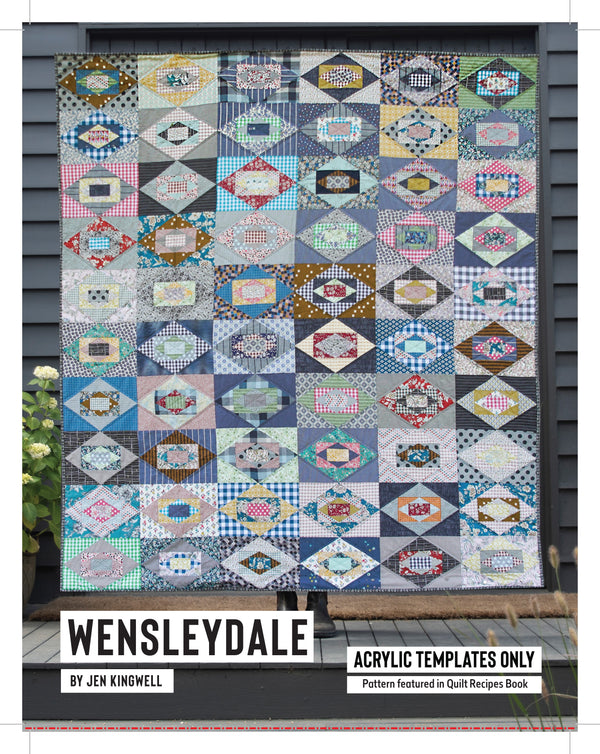 Jen Kingwell Designs: Wensleydale (Acrylic Template Only)