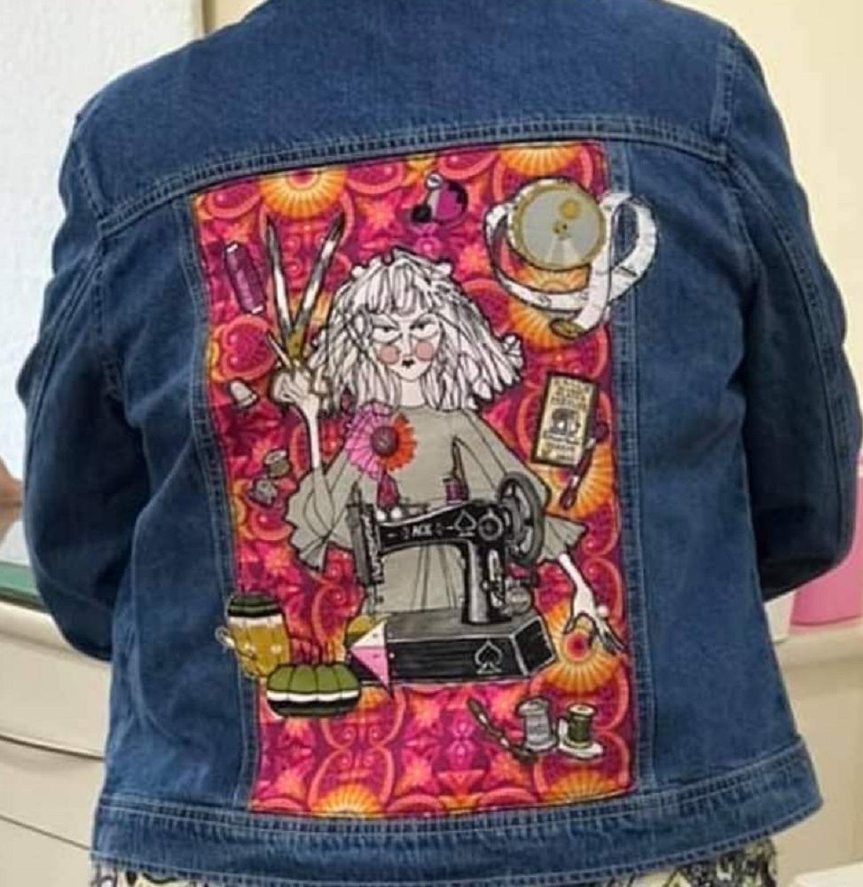 Workshop | Beginners | Wearable Collage Denim Jacket Workshop with Marie Kellett