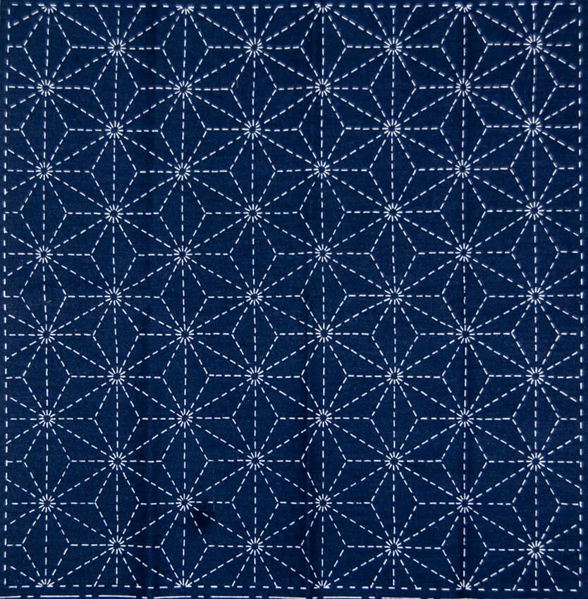 Sashiko Sampler - Printed Cloth - 5 Star