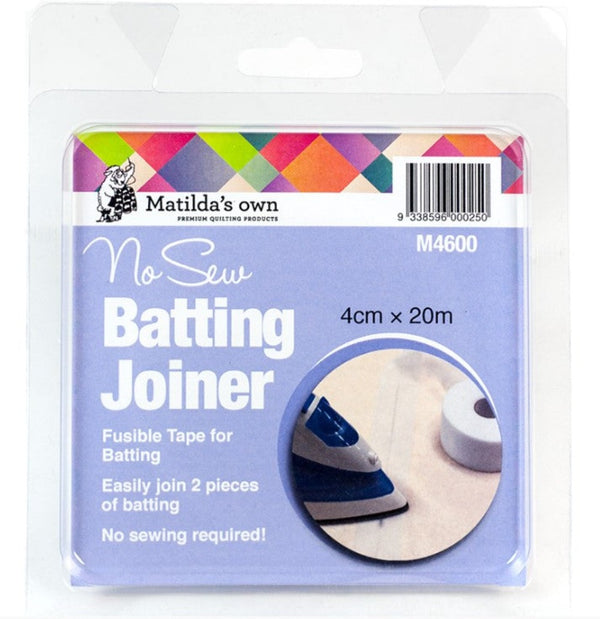 Matilda's Own - No Sew Batting Joiner - 4cm x 20m Roll