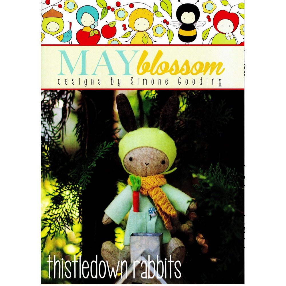 May Blossom Felt Pattern - Thistledown Rabbits