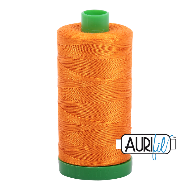 Aurifil Cotton Mako 1133 Burnt Orange Thread Ne 40 1000m