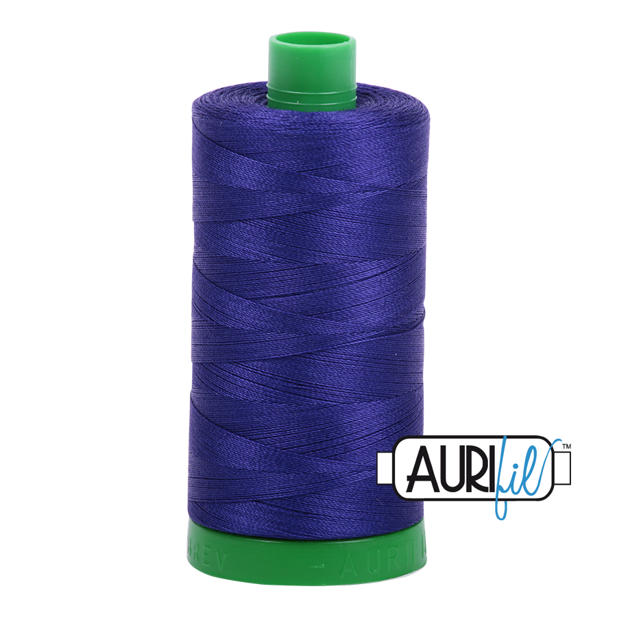 Aurifil Cotton Mako 1200 Blue Violet Thread