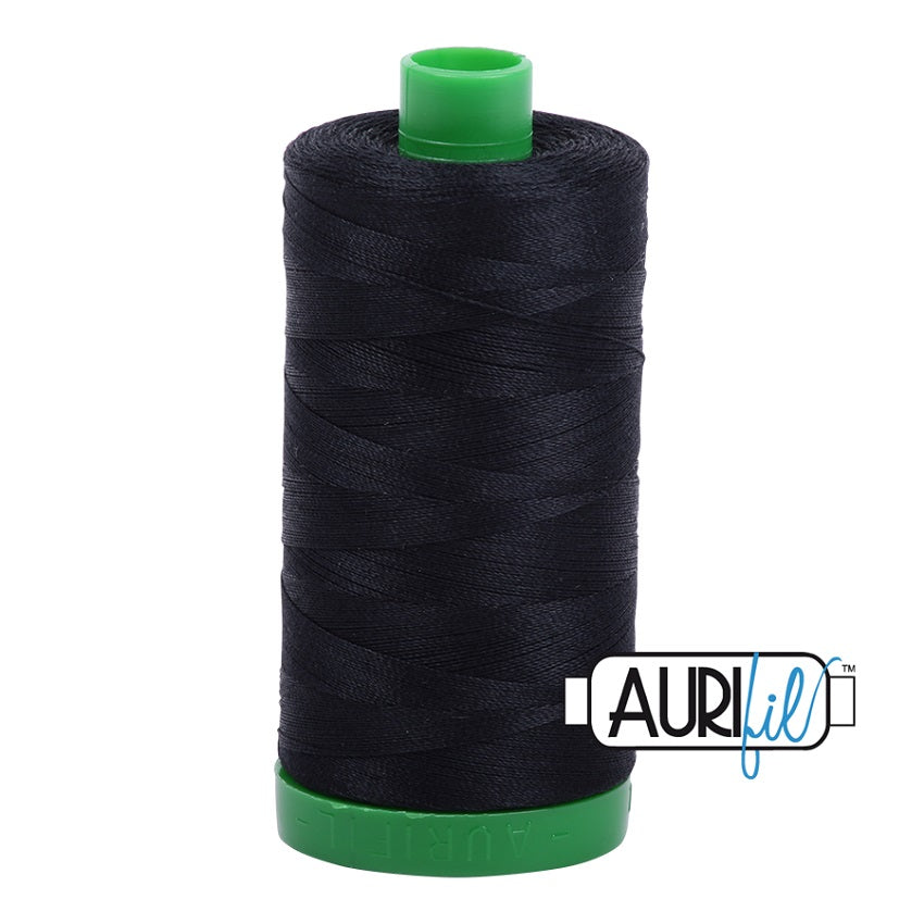 Aurifil Cotton Mako 2692 Black