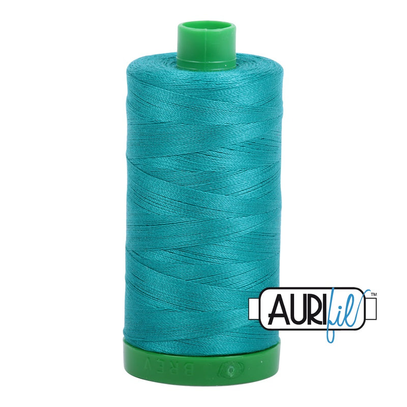 Aurifil Cotton Mako 4093 Jade Thread Ne 40 1000m