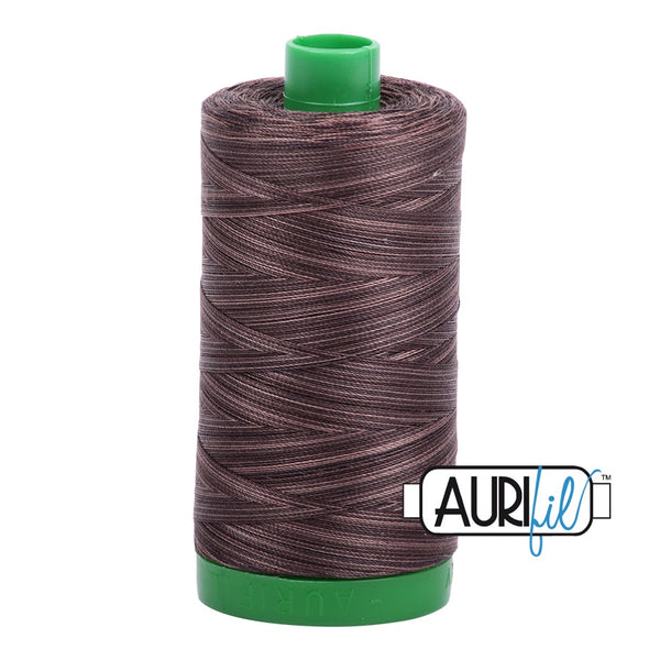 Aurifil Cotton Mako 4671 Mocha Mousse Variegated Thread Ne 40 1000m