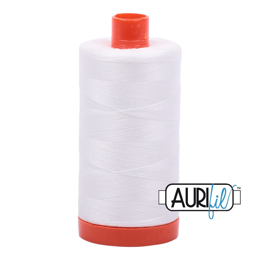 Aurifil Cotton Mako 2021 Natural White