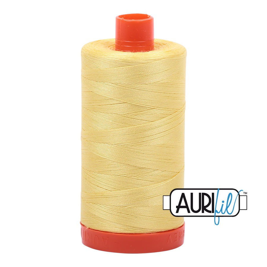 Aurifil Cotton Mako 2115 Lemon