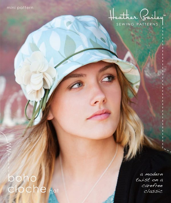 Heather Bailey Pattern: Boho Cloche Hat