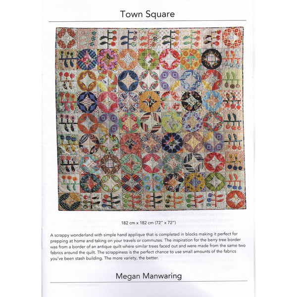 Megan Manwaring - Town Square Quilt Pattern