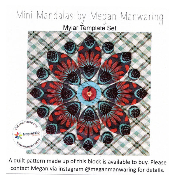Megan Manwarring: Mini Mandala Mylar Template Set