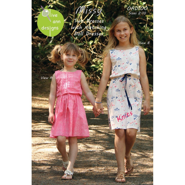 Olive Ann Designs - Missy Dress Pattern Age 2 - 10